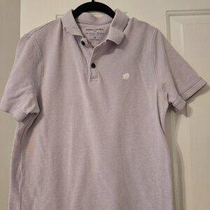 Mens Lavendar Size Medium Banana Republic Factory polo